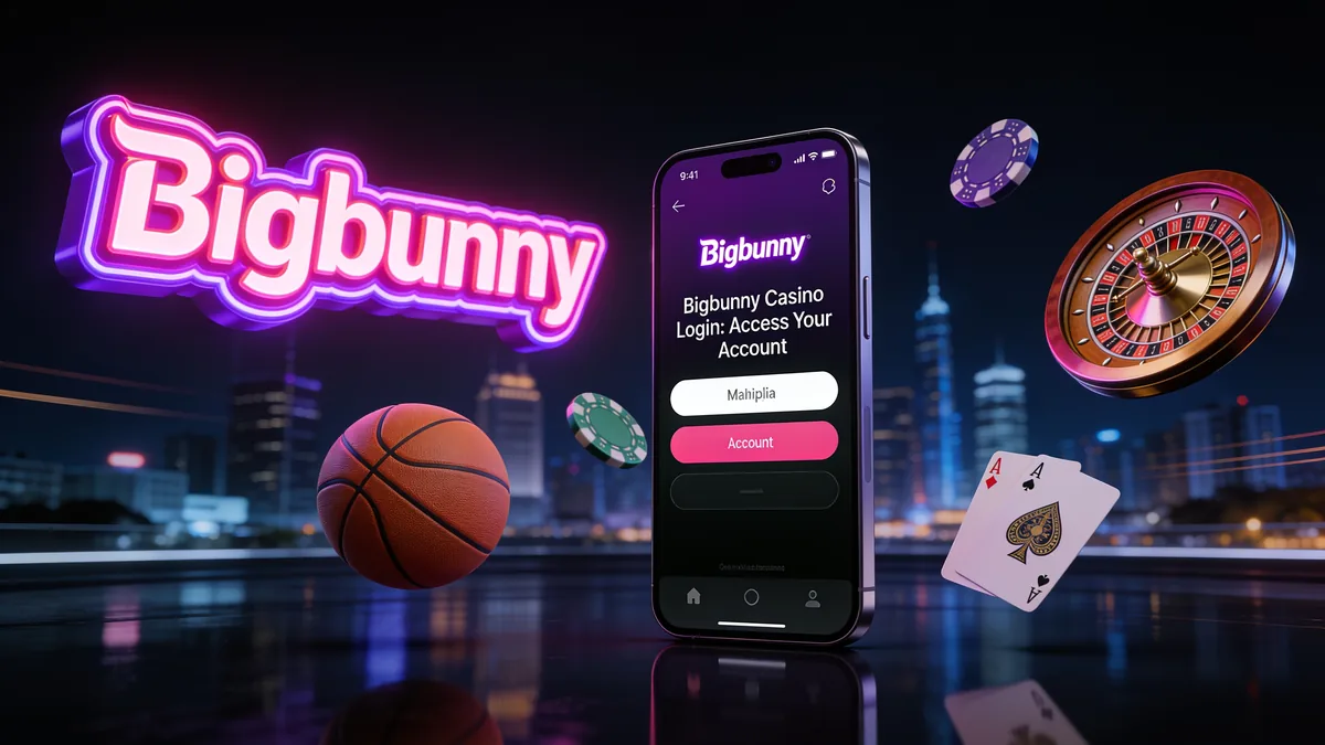 BigBunny Casino Login: Access Your Account for players in the Philippines